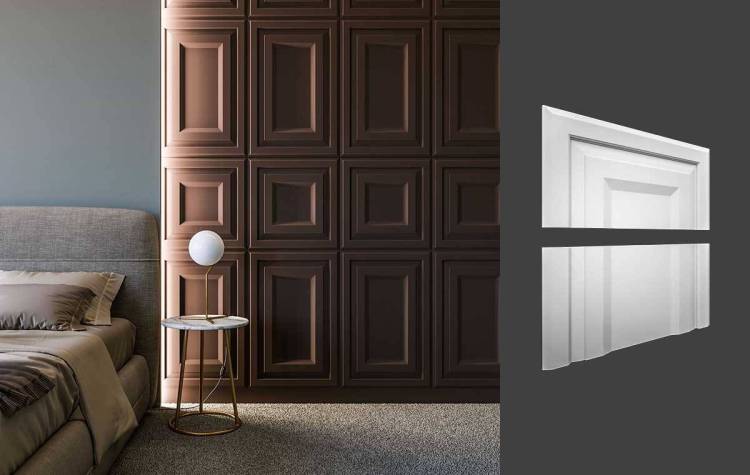 Гипсовая панель Deco Line Modern F-02 60x2x30