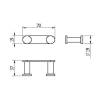 Крючок Langberger Accessories 28032A фото 2