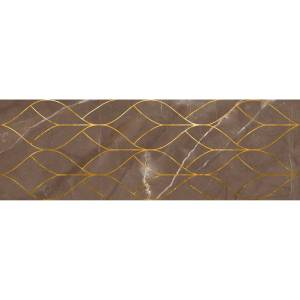 Декор Lasselsberger Ceramics Миланезе 1664-0158 Дизайн Тресс Марроне 20x60