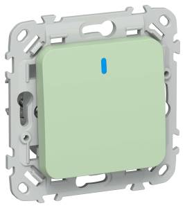 Выключатель 1-клавишный IEK Flite FI-V10-1-10-1-K93 фисташковый