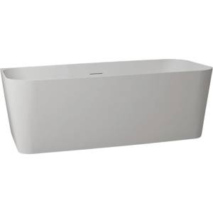 Ванна из искусственного камня Abber Stein AS9617 170x75 белая матовая