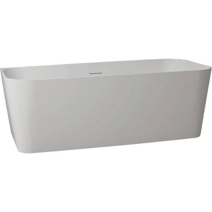 Ванна из искусственного камня Abber Stein AS9617 170x75 белая матовая