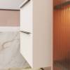 Тумба под раковину La Fenice Tesoro 60 платиновый белый фото 3