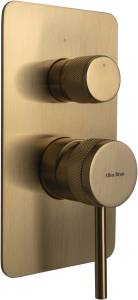Смеситель для ванны Allen Brau Priority X2 5.31011-GB золото браш