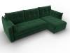 Диван угловой Лига Диванов Лига-100 133680 Зеленый фото 6