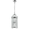 Подвесной светильник Crystal Lux Tadeo Sp4 D200 Chrome/Transparente