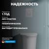 Кнопка смыва Abber AC0125MW пневматическая, белая матовая фото 7
