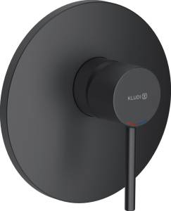 Смеситель для душа Kludi Bozz 386553976 С ВНУУТРЕННЕЙ ЧАСТЬЮ, черный