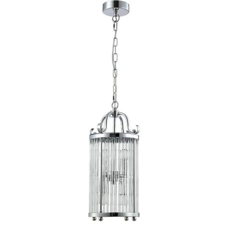Подвесной светильник Crystal Lux Tadeo Sp4 D200 Chrome/Transparente