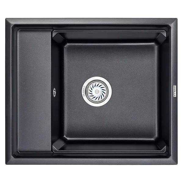 Мойка кухонная Granula Kitchen Space KS-6004 шварц