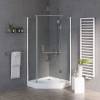 Душевой уголок Grossman GR-8090 Classic 90x90x185 трапеция, дверь распашная фото 2