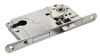 Замок с ригелем под ключевой цилиндр Morelli L1885 SN никель