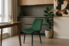 Стул Арника Оскар 00-00273269 черный матовый Томми 25 темно-зеленый фото 2