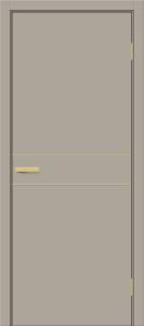 Межкомнатная дверь глухая Bravo Браво-0.24.П Полотоно Clay Silk 2000х700