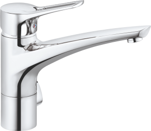 Смеситель для кухни Kludi MX 399070562 для безнапорных водонагревателей, с переключателем, хром