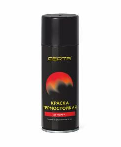 Эмаль антикоррозионная термостойкая до 750°С Certa Professional медная 0.4 кг