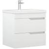 Тумба под раковину Corozo Теона 60 Z2 SD-00001672 подвесная, белый фото 3