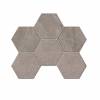 Мозаика Estima Luna 37109 Mosaic/LN02_NS/TE02_NS/25x28,5/Hexagon Grey 25x28.5