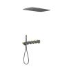 Душевая система Timo Saona SX-2319/03SM черная, встраиваемая, с термостатом