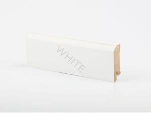 Плинтус Deartio White W 28-60 Белый 2050x60x16