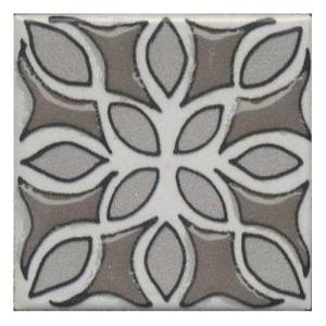 Вставка Kerama Marazzi Анвер OS/A175/21052 Серый 1 4.85x4.85