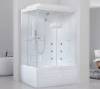 Душевая кабина Royal Bath BP RB8120BP2-T-R с высоким поддоном, с сиденьем фото 2