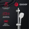 Душевая система Agger Nice A2595000 хром фото 12