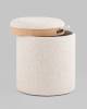 Пуф Stool Group Хюгге XS 19B260LХS LX-9 букле бежевый фото 3