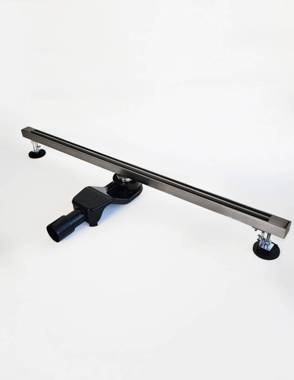 Душевой лоток Wonzon & Woghand WW-65409T-GM Темный графит, 900x32