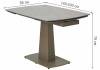 Стол Woodville Balde 593884 matt latte stone solid ceramic/taupe 140(200)x85x76 фото 2