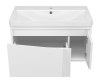 Тумба с раковиной Brevita Каскад УТ000026695 белая, 80 см фото 3