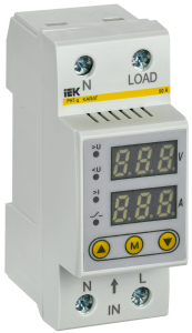 Реле напряжения и тока IEK IVC21-1-50 РНТ-д однофазное 36мм 50А