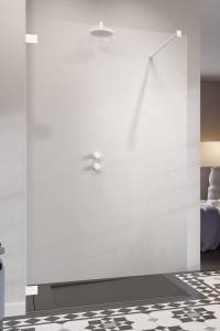 Боковая стенка Radaway Essenza Pro White Walk-in 115 10103115-04-01 Белый, Прозрачное 115x200