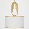 Подвесной светильник Lumina Deco Zanetti LDP 5522-3 WT+MD фото 4