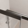 Шторка на ванну Cezares Slider-Fix-Vf-11-90/150-C-Gm профиль оружейная сталь, стекло прозрачное, 90x150 фото 5