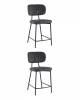 Стул полубарный Stool Group Ханна vd-plb-hanna-ap-6018 X2 Темно-серый 2 шт.