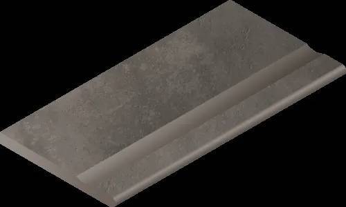 Бордюр Italon Миллениум x2 620090001180 Блэк с выемкой закруглённый 30x120