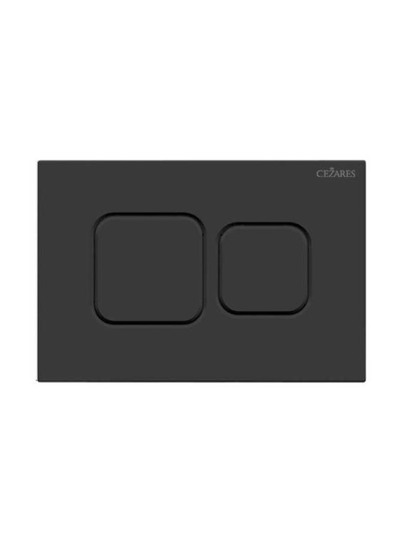 Кнопка смыва Cezares Pneumatic PN2-BTN-NOP черный матовый