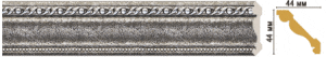 Карниз DECOMASTER 124-44 240x4.4x4.4
