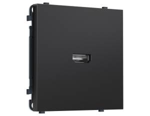 Комплект механизма розетки HDMI 2.1 Ambrella Volt Sigma MS814030 черный матовый