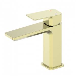 Смеситель для раковины Wonzon & Woghand WW-88139011-BG брашированное золото