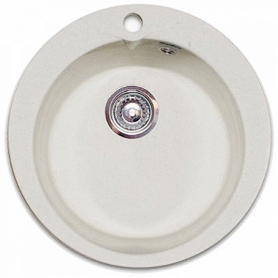 Мойка кухонная GranFest Rondo GF-R--480 D=480 мм серый