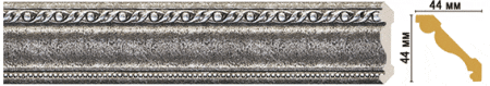 Карниз DECOMASTER 124-44 240x4.4x4.4