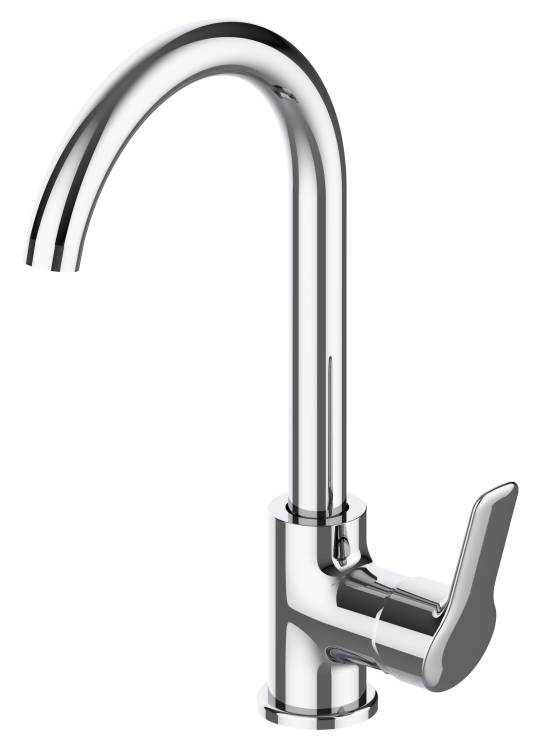 Смеситель для кухни Voda Wave WA519 хром