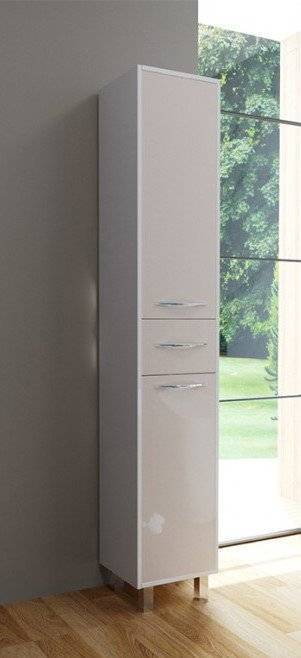 Шкаф-пенал Эстет Barcelona ФР-00003590 напольный, левосторонний, 1 ящик, 200x35