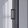 Душевая дверь в нишу Vincea Como-N VDS-4CN120CGB 1200x1950, профиль черный, стекло тонированное фото 4