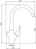Смеситель для кухни ZorG Steel Hammer SH 815 BLACK BR фото 2