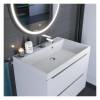 Раковина Uperwood Classic Quartz 291030003 белая матовая, жасмин, 70x45 фото 5