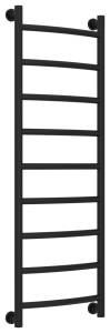Полотенцесушитель водяной Сунержа Галант+ 31-0200-1240 Матовый чёрный, 120x40