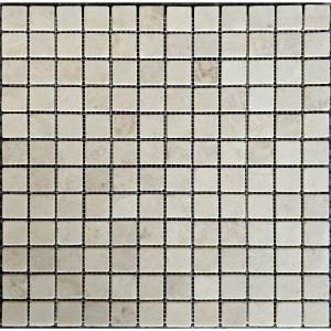 Мозаика Pixel Mosaic Мрамор PIX323 Cappucino Матовая (2.3x2.3) 30.5x30.5